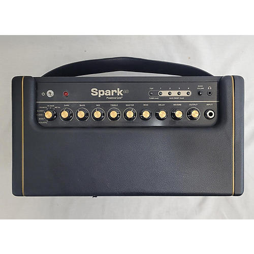 Positive Grid Spark 40W Guitar Combo Amplifier Black