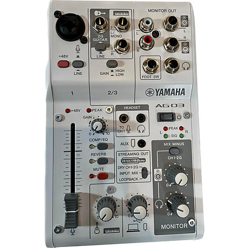 Yamaha AG03 Audio Interface | Musician's Friend