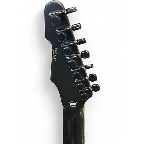 ESP Used ESP E-II T-87 Black Solid Body Electric Guitar Black