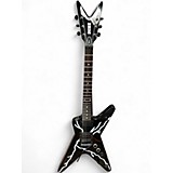 121638063 - Used Dean DIME 333 BLACK BOLT Black with Pinstripes Solid Body Electric Guitar Black with Pinstripes Silver
