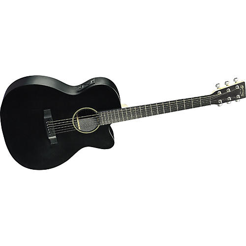 000CXE Black Acoustic-Electric Guitar