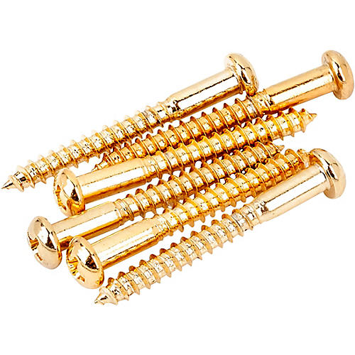 Fender 001 8787 049 Vintage Trem Screws Gold 6-Pack