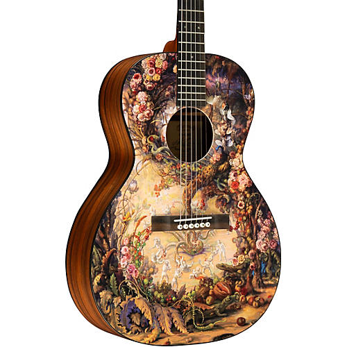 Martin 00L Oliver Limited-Edition Acoustic Guitar Graphic