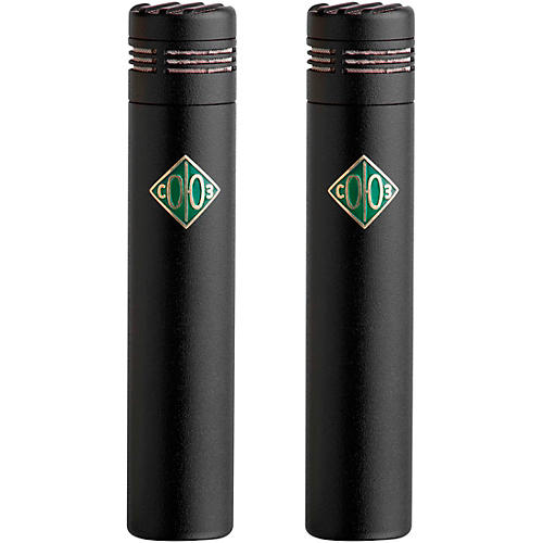 Soyuz Microphones 013 FET-M-B Matched Pair Small Diaphragm FET Microphones Black Finish (cardioid capsule, 10dB pad)