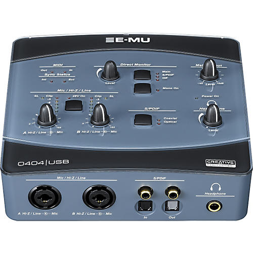 0404 USB 2.0 Audio/MIDI Interface