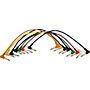 Musician's Gear 1/4 - 1/4 Patch Cable 8-Pack (17