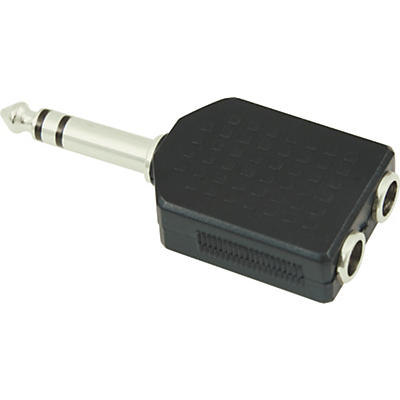 American Recorder Technologies 1/4" Male Stereo to Two 1/4" Female Stereo Adapter