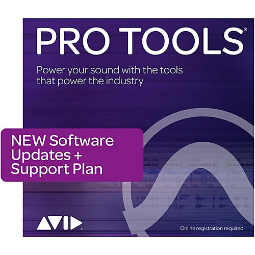 1-Year Update/Support Pro Tools Perpetual (Boxed)