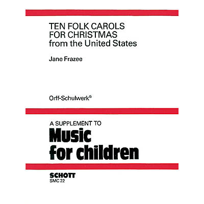 Schott 10 Folk Carols for Christmas Schott Series