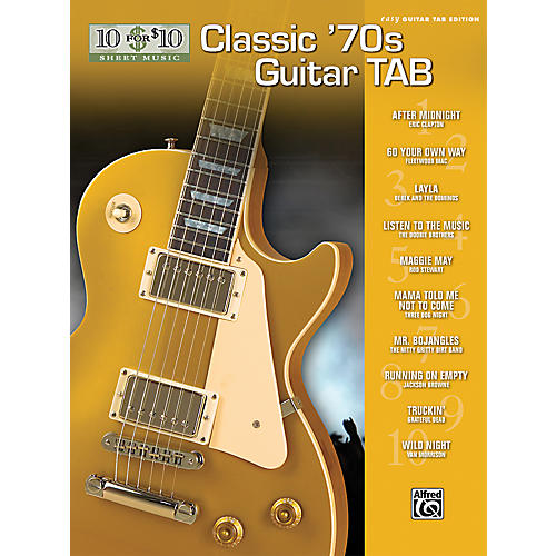 10 For $10 '70s Guitar Tab Book