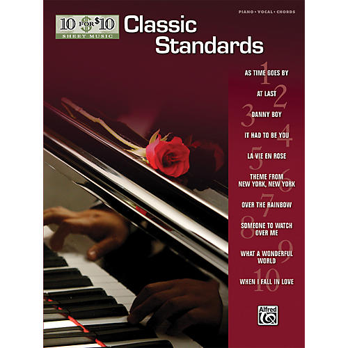 10 For $10 Classic Standards (Piano, Vocal, and Chords Book)