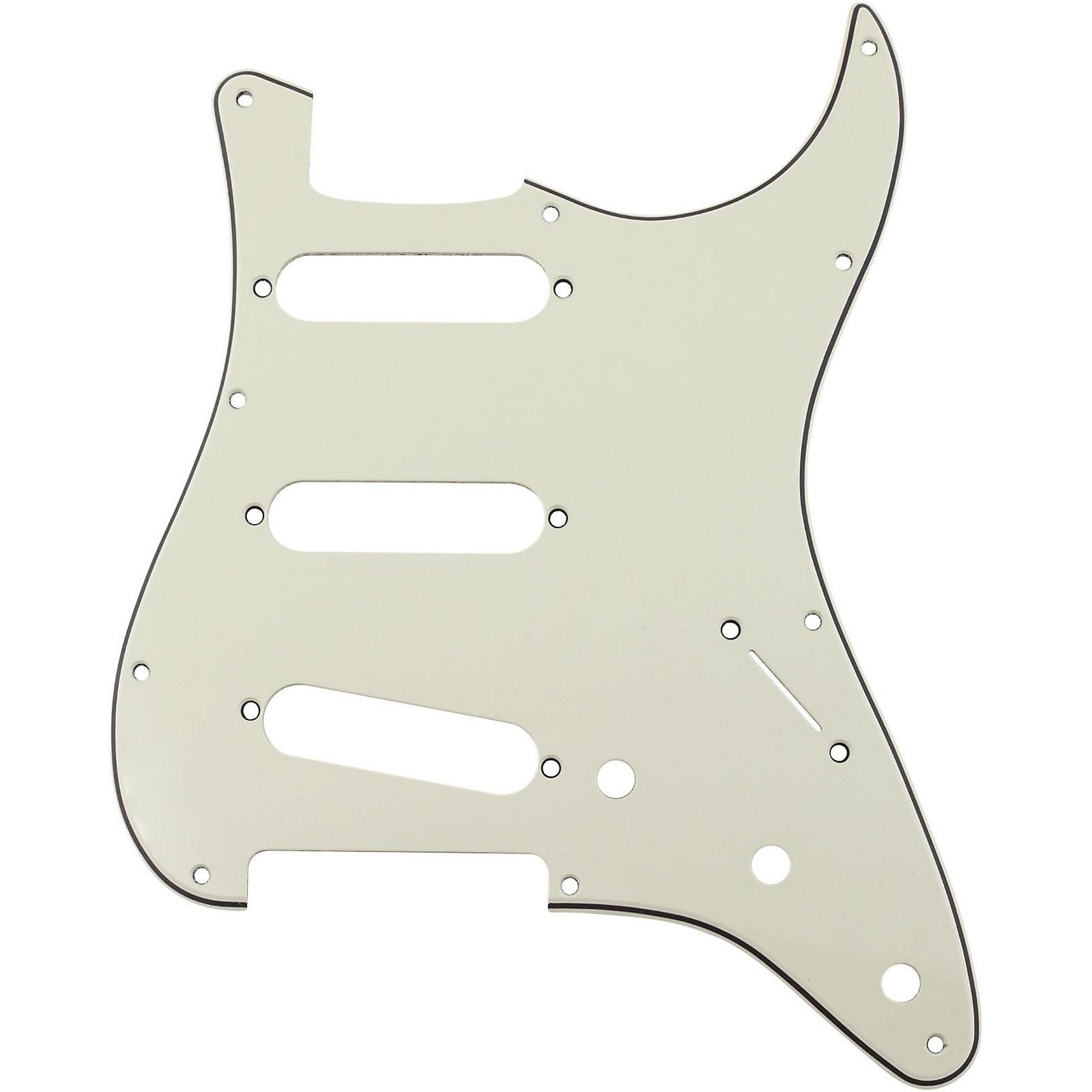 Fender 10Hole '59 Stratocaster Pickguard, 3Ply, Mint Green Musician