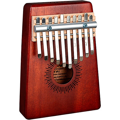 Sela 10 Key Kalimba Red