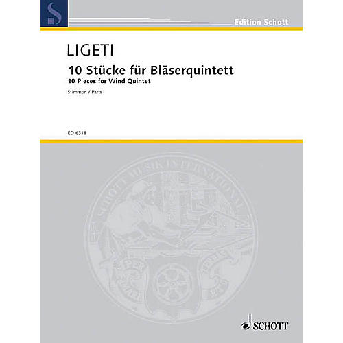 10 Pieces (Set of Parts) Schott Series by György Ligeti