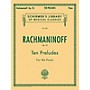 G. Schirmer 10 Preludes Op 23 Piano By Rachmaninoff
