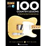 Hal Leonard 100 Country Lessons - Guitar Lesson Goldmine Series (Book/Online Audio)