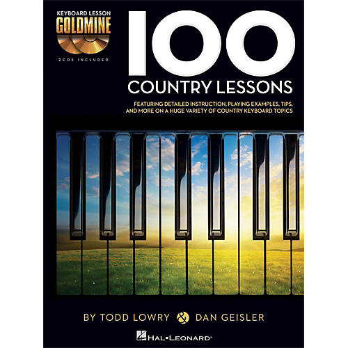 Hal Leonard 100 Country Lessons - Keyboard Lesson Goldmine Series Series Book/2-CD Pack