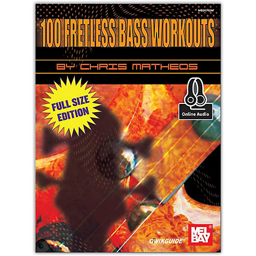 100 Fretless Bass Workouts Book and CD