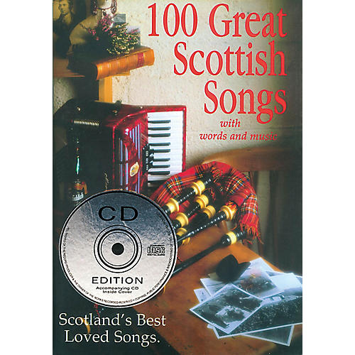 Waltons 100 Great Scottish Songs (Scotland's Best Loved Songs) Waltons Irish Music Books Series Softcover with CD