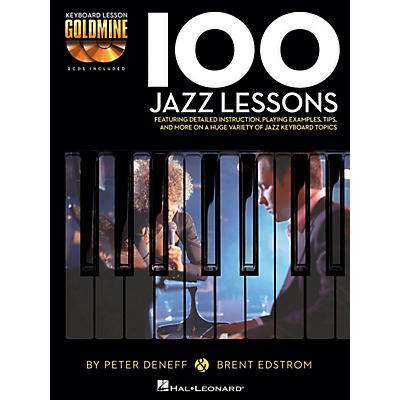 Hal Leonard 100 Jazz Lessons - Keyboard Lesson Goldmine Series Book/2-CD Pack