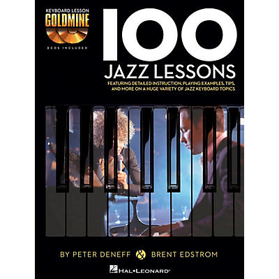 Hal Leonard 100 Jazz Lessons - Keyboard Lesson Goldmine Series (Book/Online Audio)