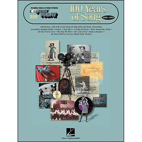 Hal Leonard 100 Years Of Song E-Z Play 359