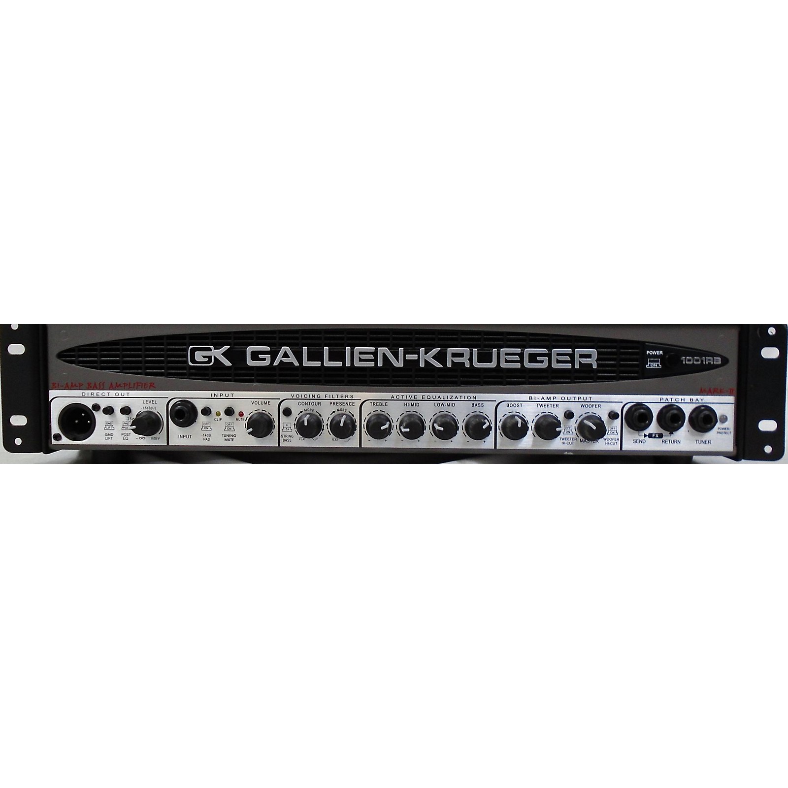 GallienKrueger 1001RB Bass Amp Head Musician