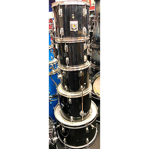 TKO 101 Drum Kit Black