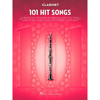 Hal Leonard 101 Hit Songs - Clarinet