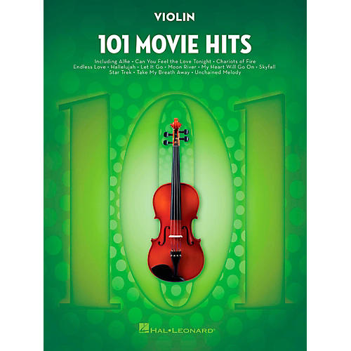 Hal Leonard 101 Movie Hits - Violin