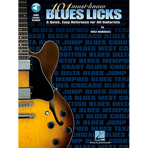 101 Must-Know Blues Licks Book/CD