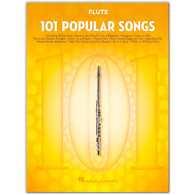 Hal Leonard 101 Popular Songs for Flute