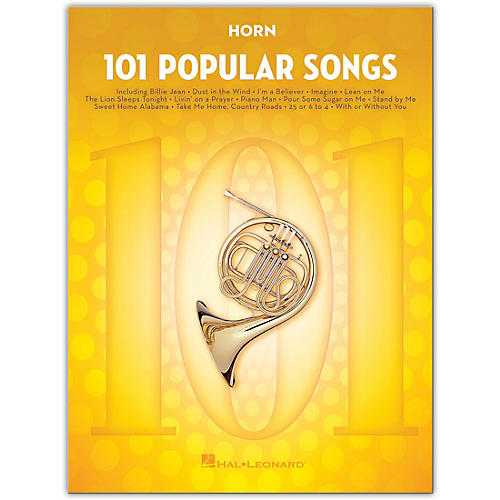 Hal Leonard 101 Popular Songs for Horn