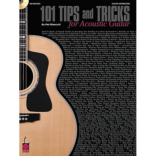 101 Tips and Tricks for Acoustic Guitar Book