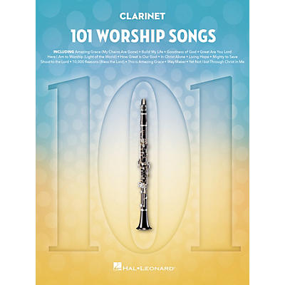 Hal Leonard 101 Worship Songs for Clarinet