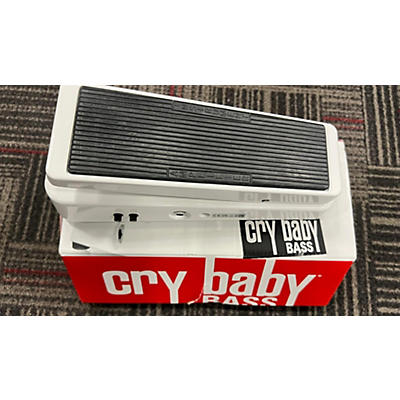 Dunlop 105Q Cry Baby Bass Wah Bass Effect Pedal