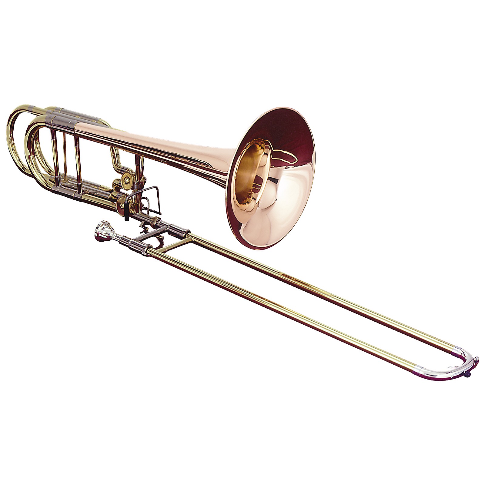 Getzen 1062FD Eterna Series Bass Trombone 1062FDR Lacquer Red Brass