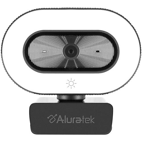 Aluratek 1080P USB Webcam w/Adjustable Lighting, Autofocus & Dual Mics Condition 1 - Mint