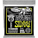 108505000000000 - Ernie Ball 3121 Coated Titanium Slinky Electric Guitar Strings - .010 Gauge Electric Guitar Strings