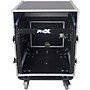 ProX Truss 10U Rack x 10U Top Mixer DJ Combo Flight Case