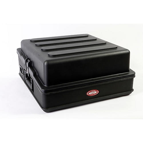 SKB 10U Slant Mixer Case with Hardshell Top Condition 3 - Scratch and Dent  197881210915