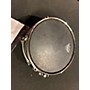 Used Pearl 10X5.5 Firecracker Snare Drum Black and Silver 172