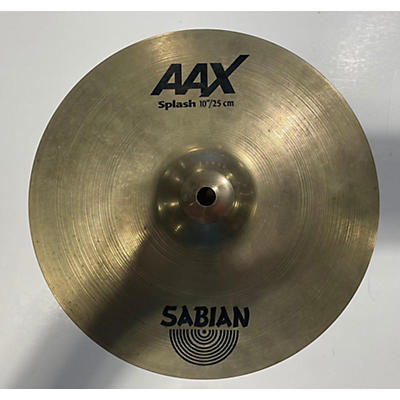 SABIAN 10in AAX Splash Brilliant Cymbal