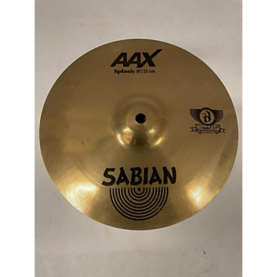 Sabian 10in AAX Splash Brilliant Cymbal