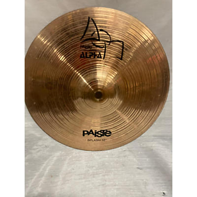 Paiste 10in Alpha Thin Splash Cymbal