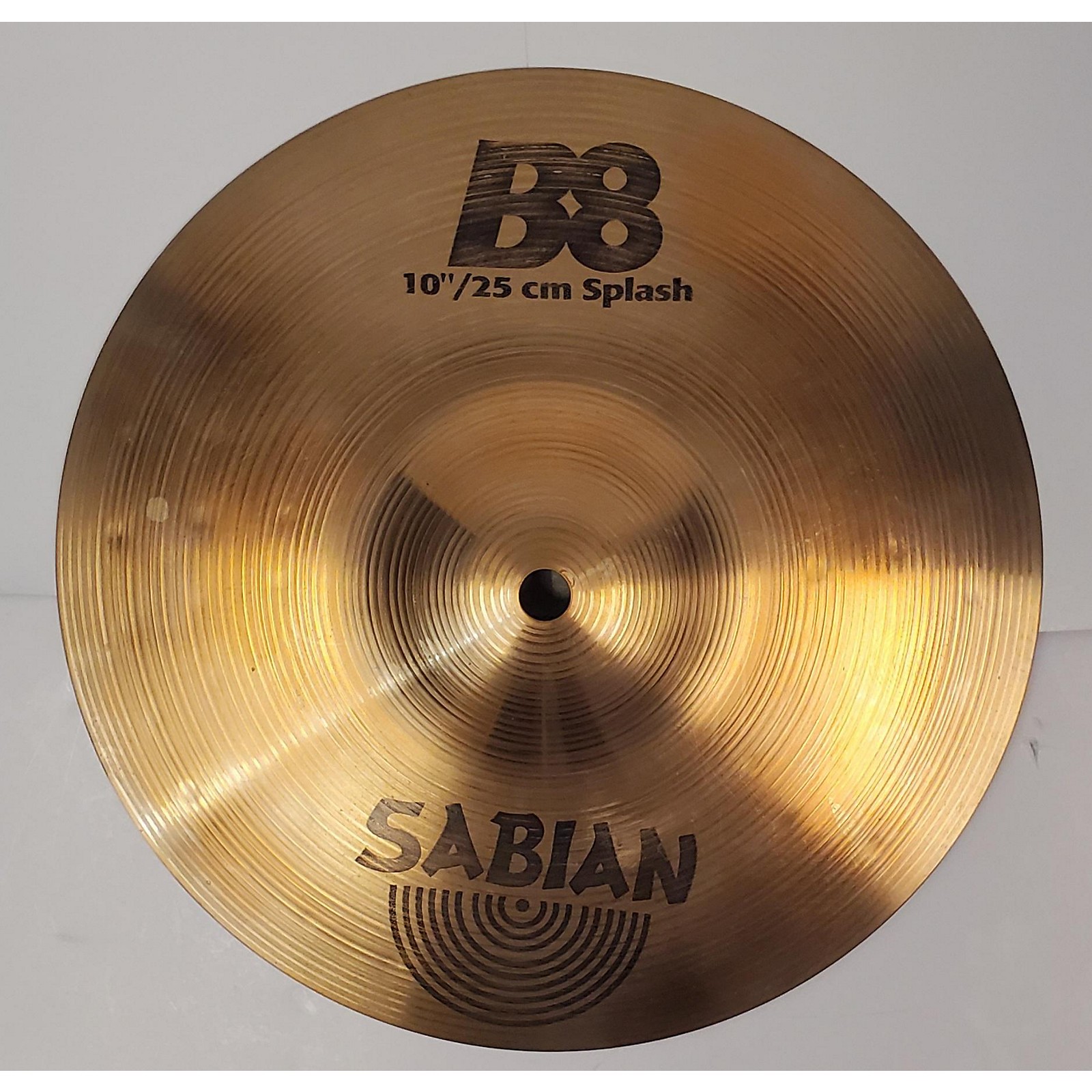 Used Sabian 10in B8 Splash Cymbal 28 Musician's Friend
