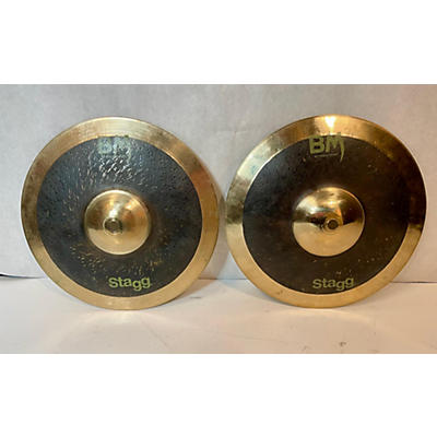 Stagg 10in BM Rock Hi Hat Pair Cymbal