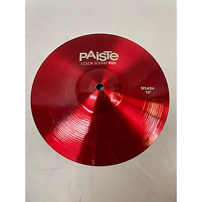Paiste 10in COLOR SOUND 900 Cymbal