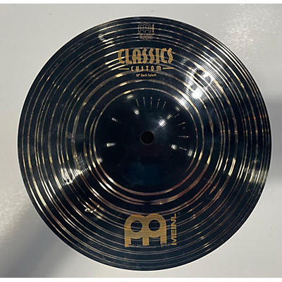 MEINL 10in Classic Custom Dark Splash Cymbal