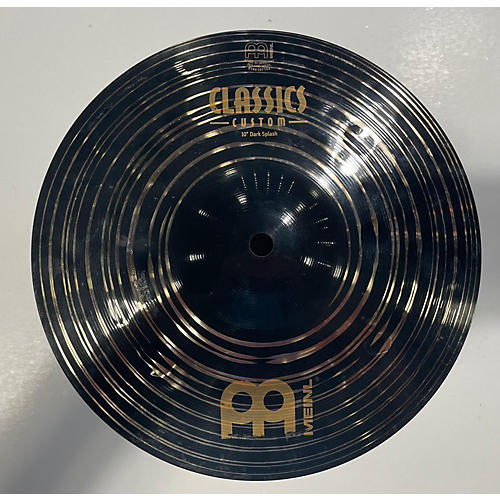 MEINL 10in Classic Custom Dark Splash Cymbal 28
